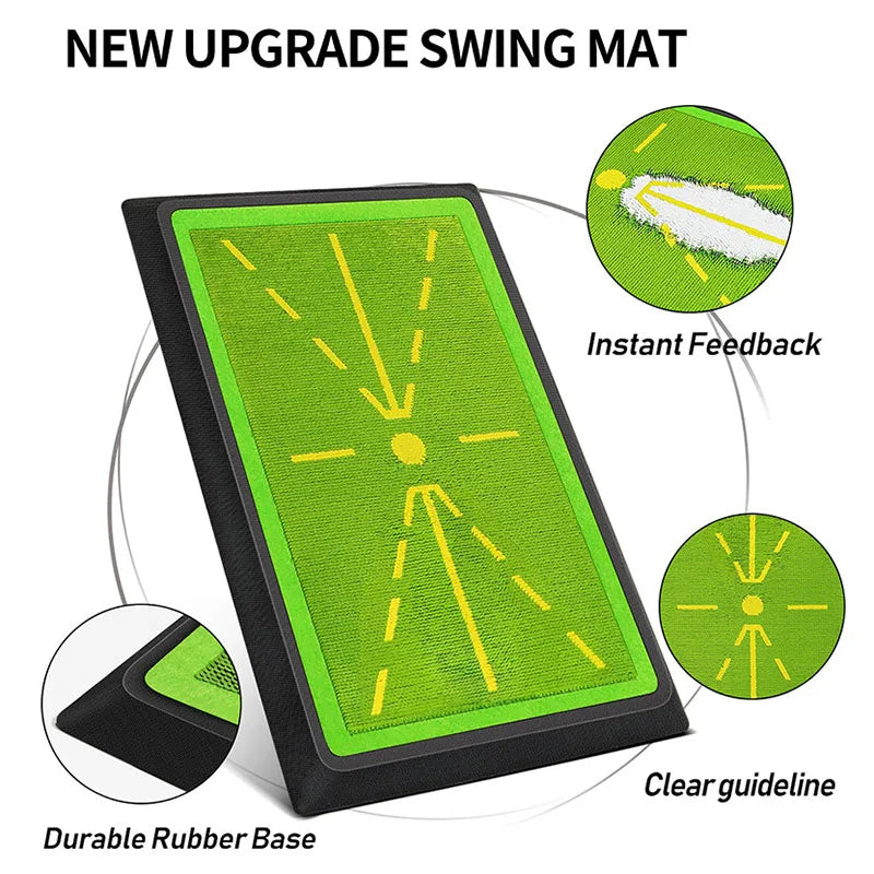 PGM Golf Swing Training Mat - Ball Trace Detection Pad